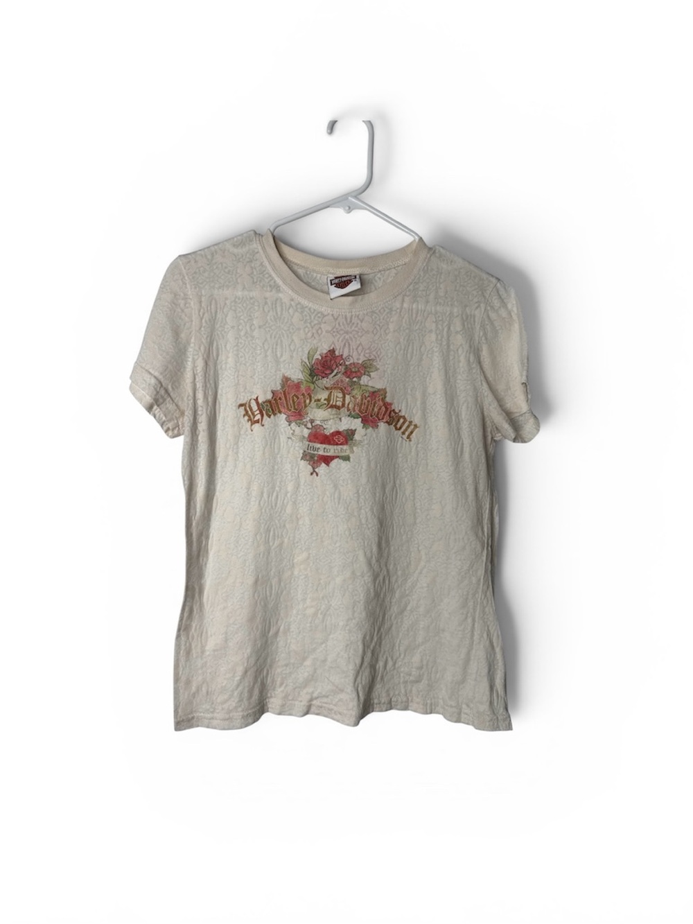 HARLEY-DAVIDSON Tee Shirt Women’s Medium Graphic Casual Myrtle Beach SC
